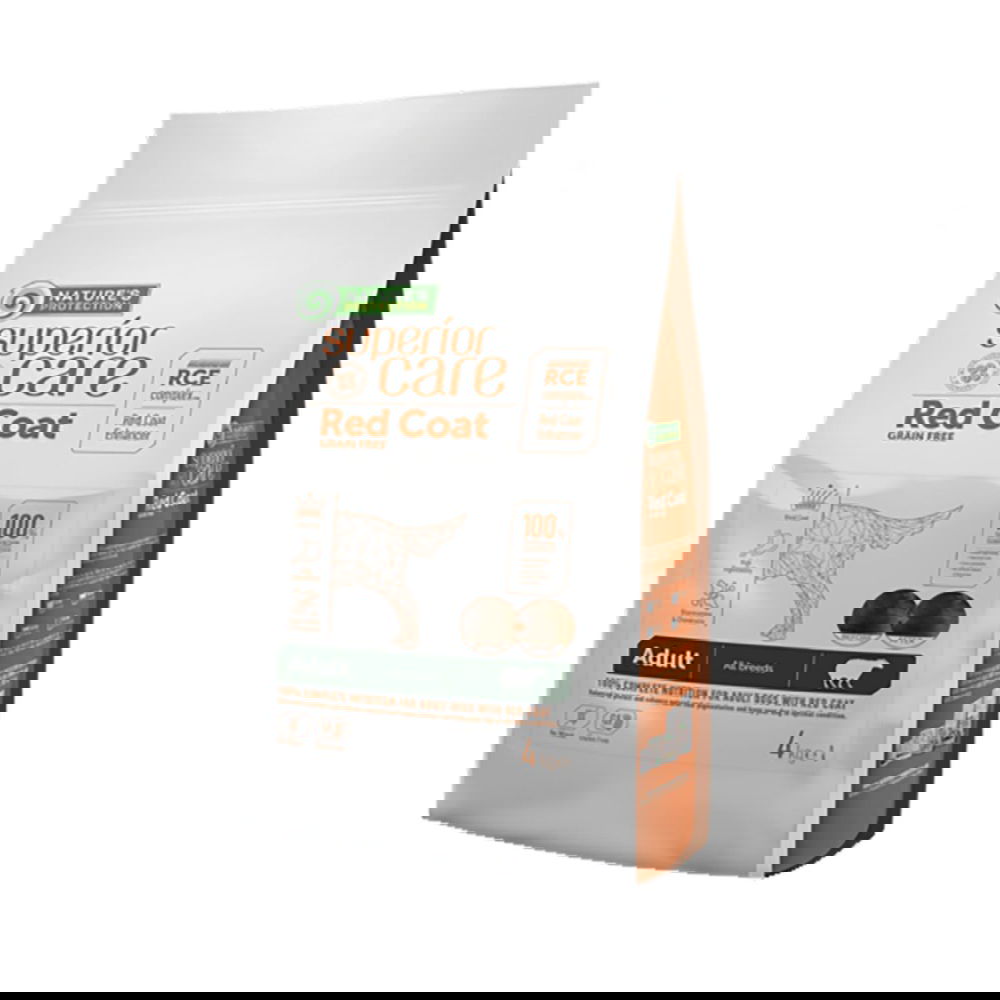 Nature&apos;s Protection Superior Care RED Coat Lammas All breed (4 kg)