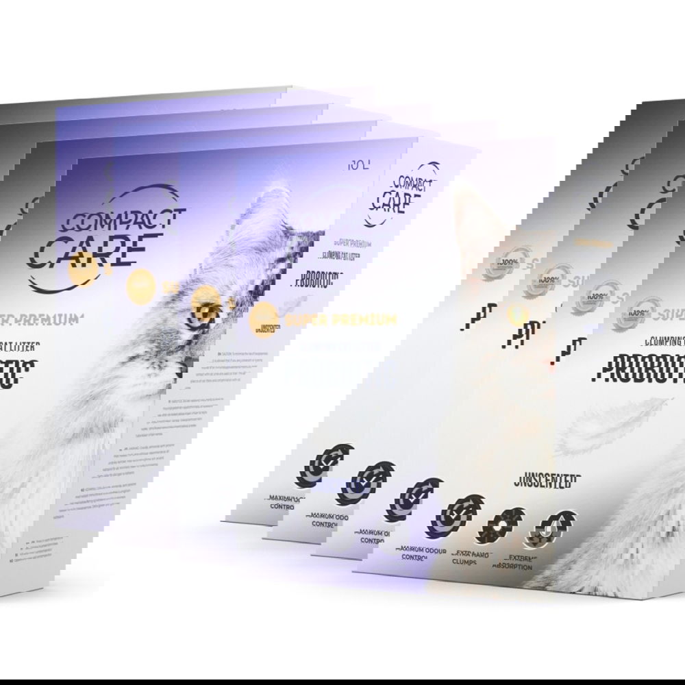 Compact Care Probiotic Unscented 4 x 10 l