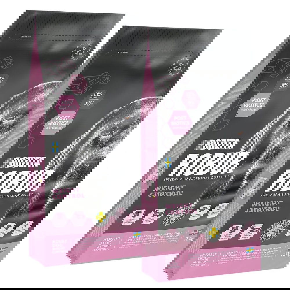 Bozita Robur Weight Control 2x12 kg