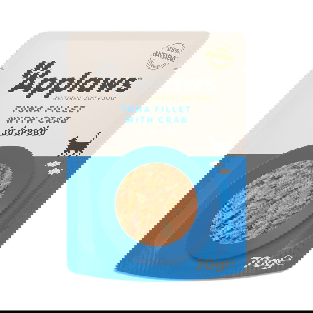 Applaws Tonnikalaa ja rapua liemessä 70 g