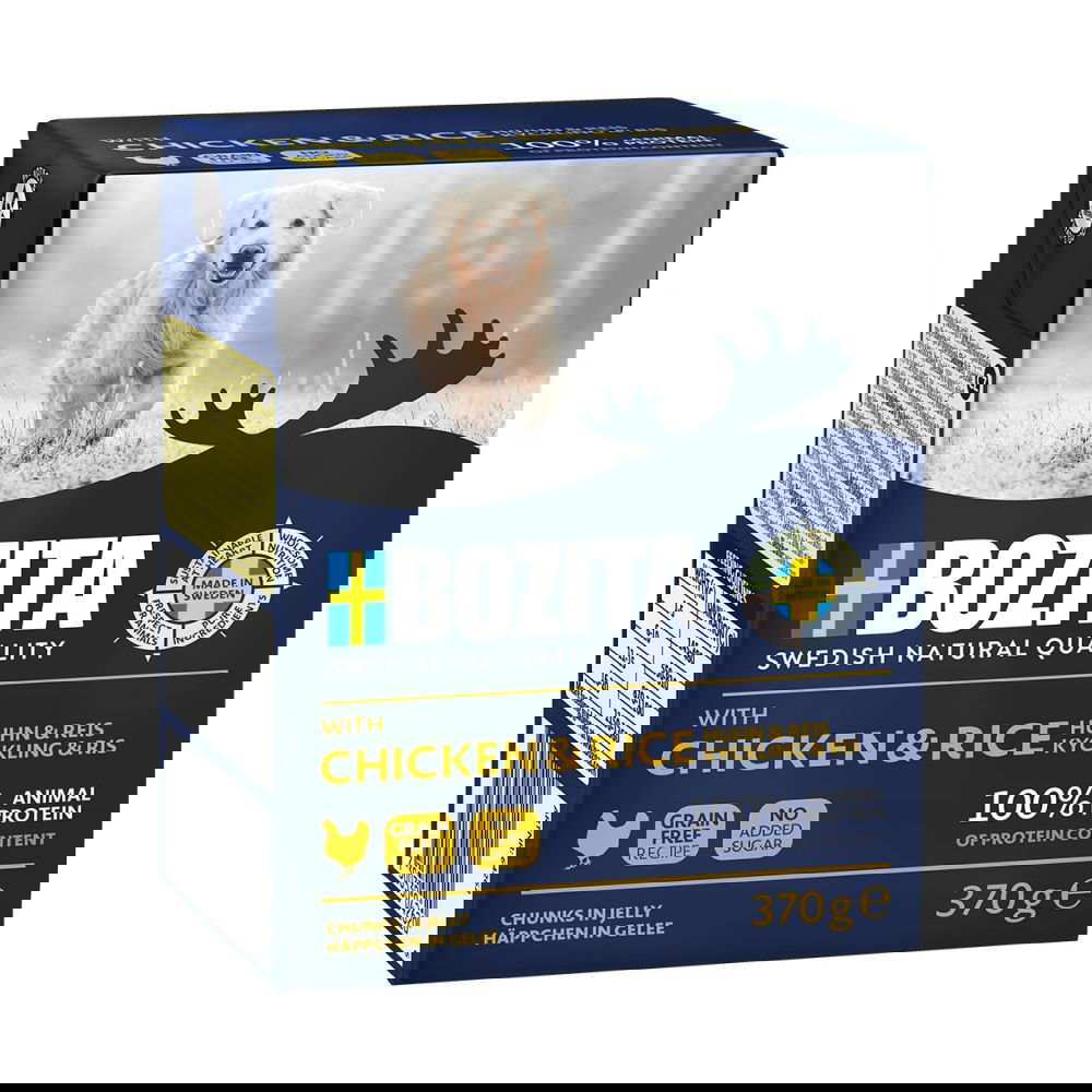 Bozita Naturals kana & riisi 370g