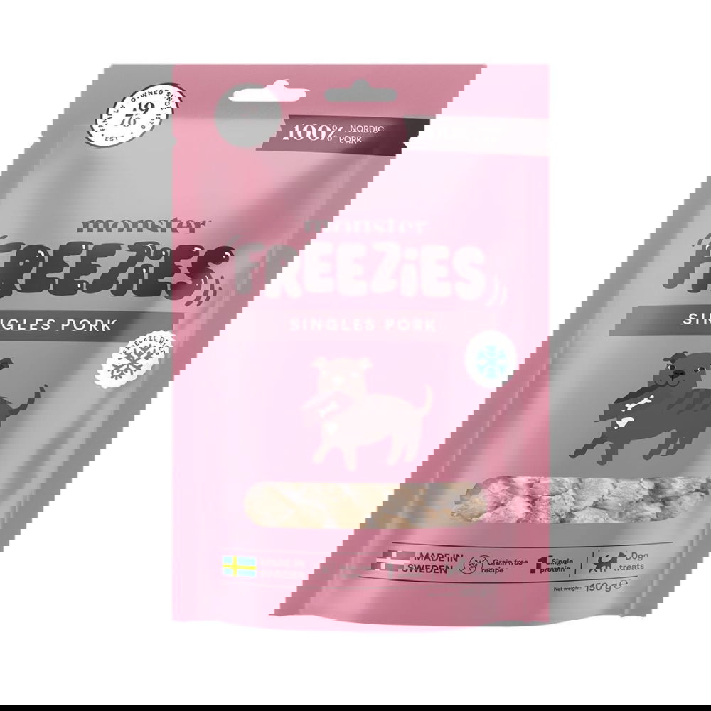 Monster pakastekuivattu possu (150 g)