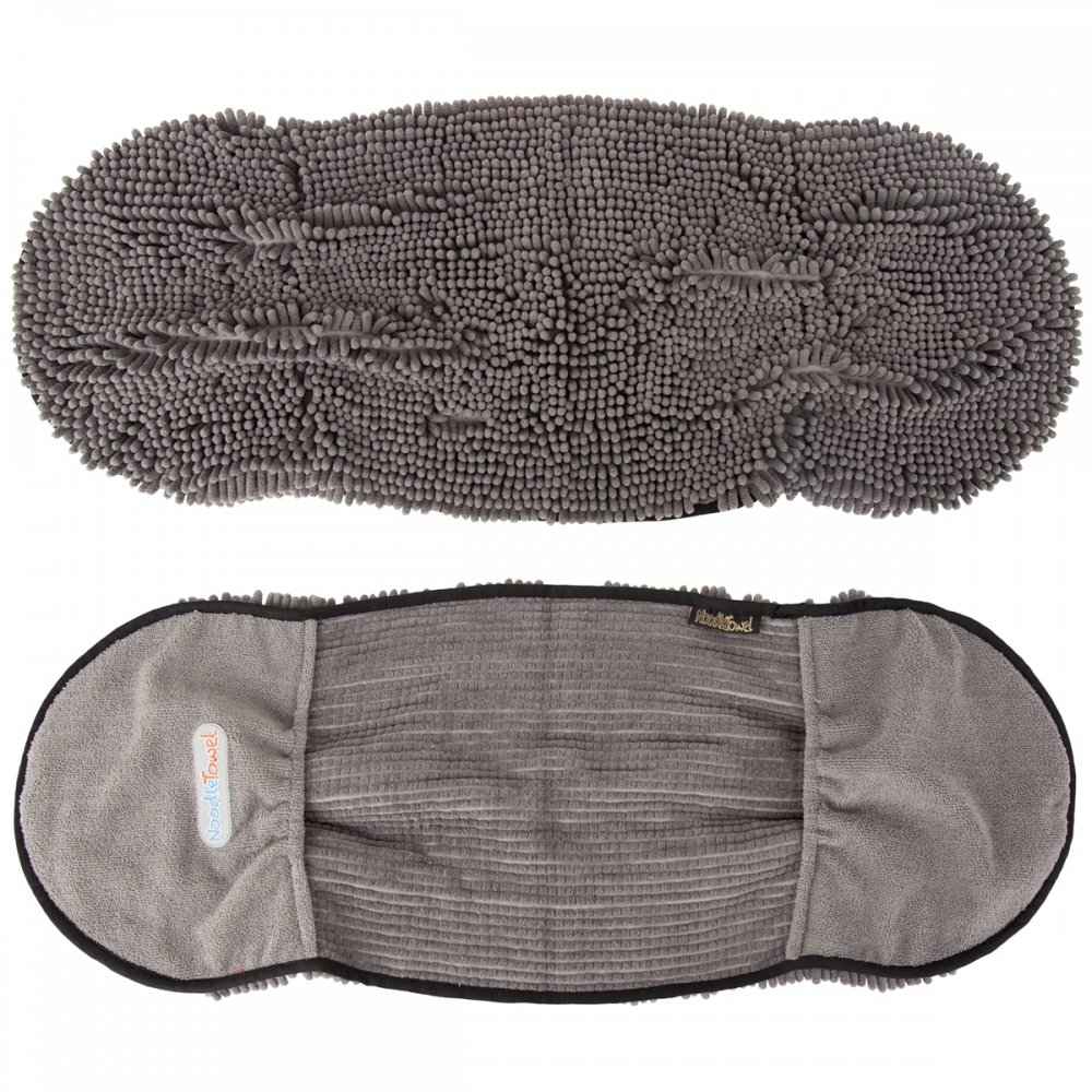 Scruffs Noodle pyyhe harmaa