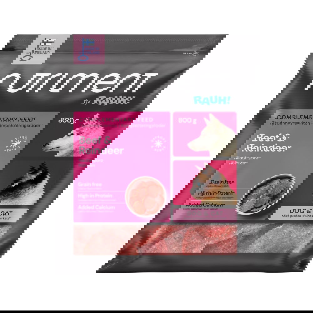 Nutriment by RAUH! Nauta-Poro-medaljonki 800 g