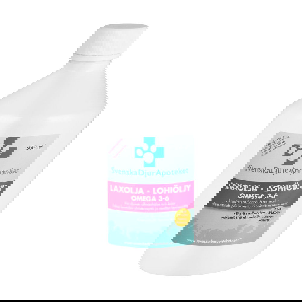 Svenska Djurapoteket Lohiöljy (500 ml)