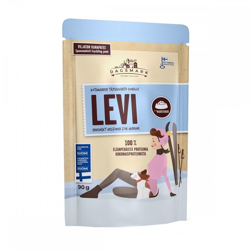 Dagsmark Levi viljaton kanapatee 90 g