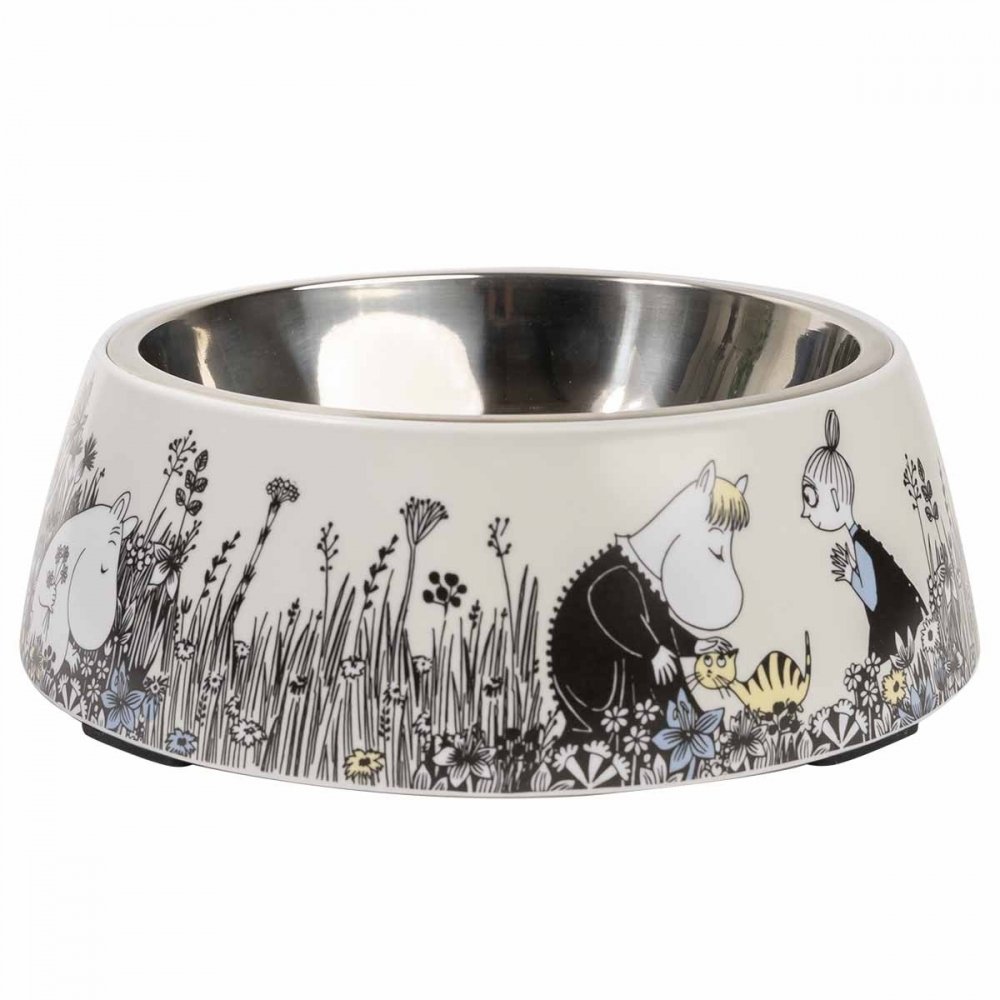 Melamiinikuppi Moomin for Pets (L  Harmaa)