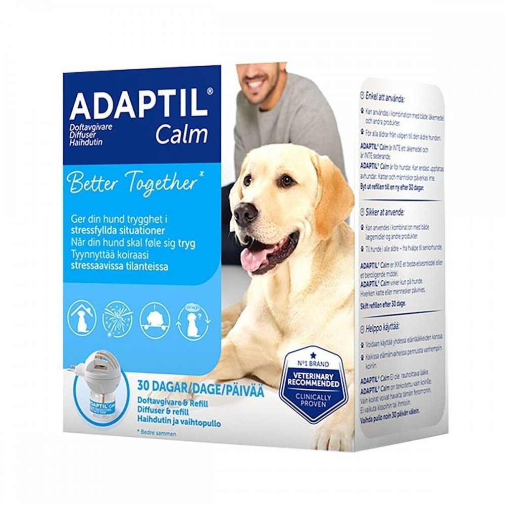 Adaptil haihdutin ja liuos, 48 ml