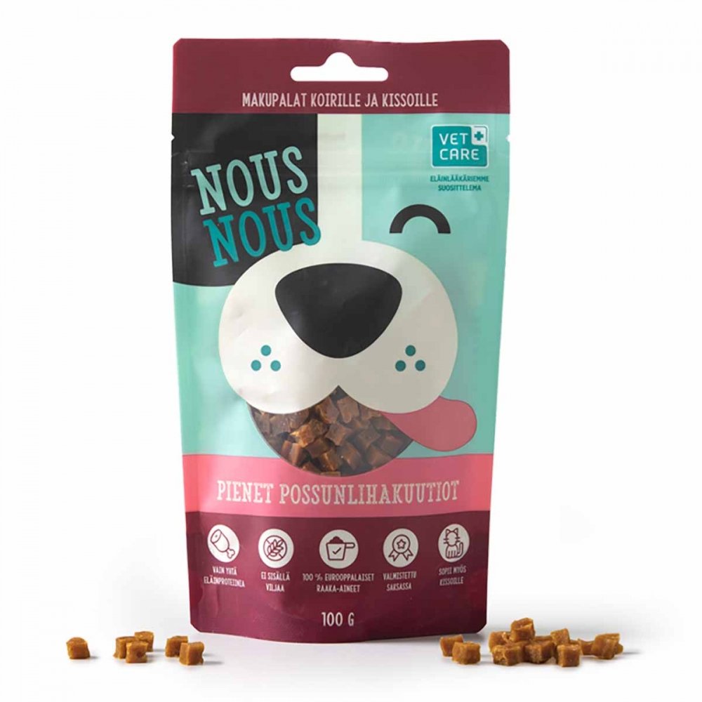 NousNous Pienet possunlihakuutiot 100g