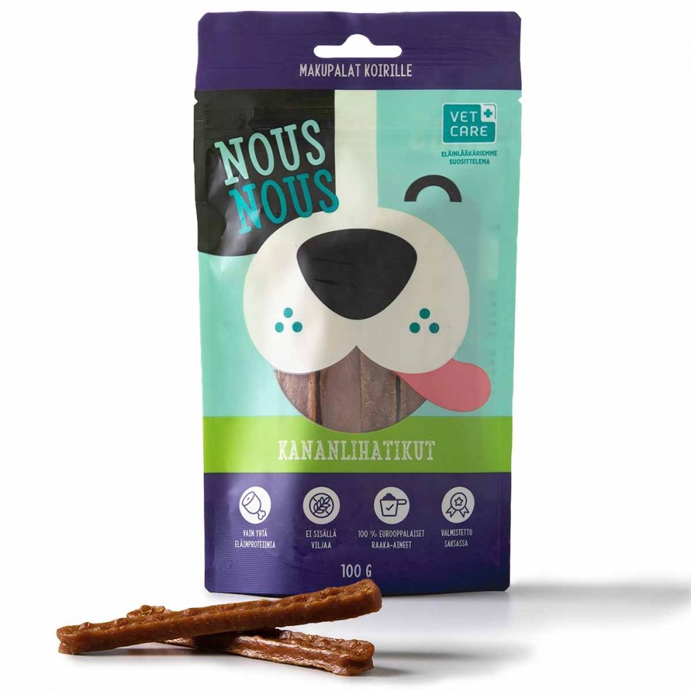 NousNous Kananlihatikut 100g NousNous Kananlihatikut 100g