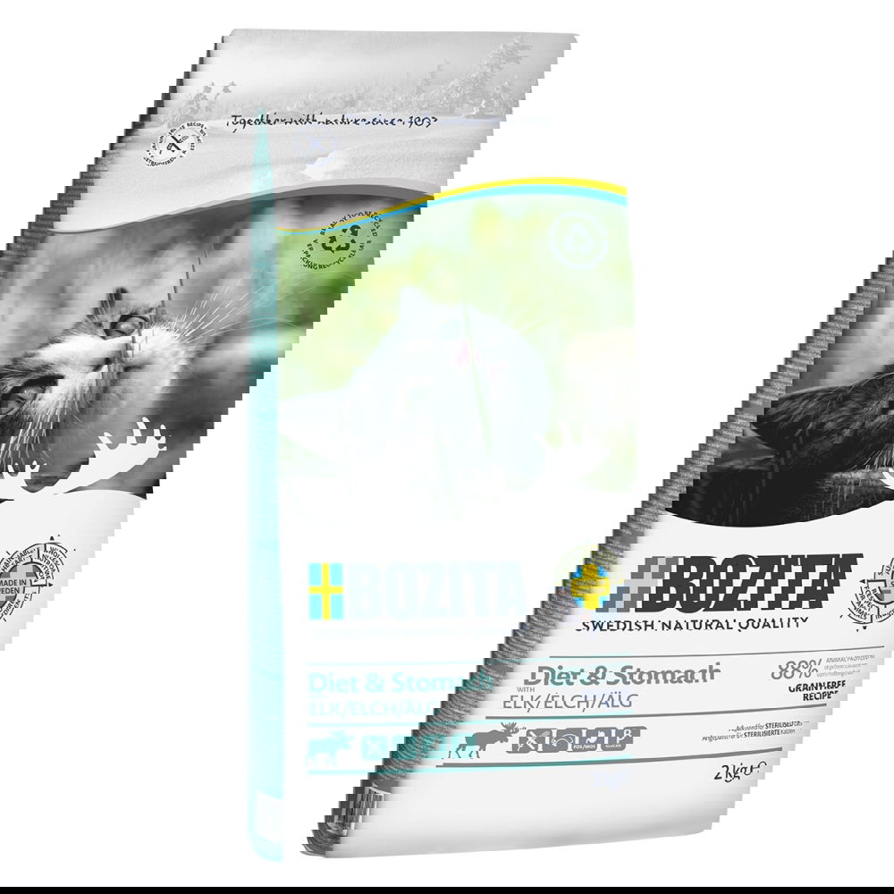 Bozita Feline Sensitive Diet & Stomach Grain Free (2 kg) Bozita Feline Sensitive Diet & Stomach Grain Free (2 kg)