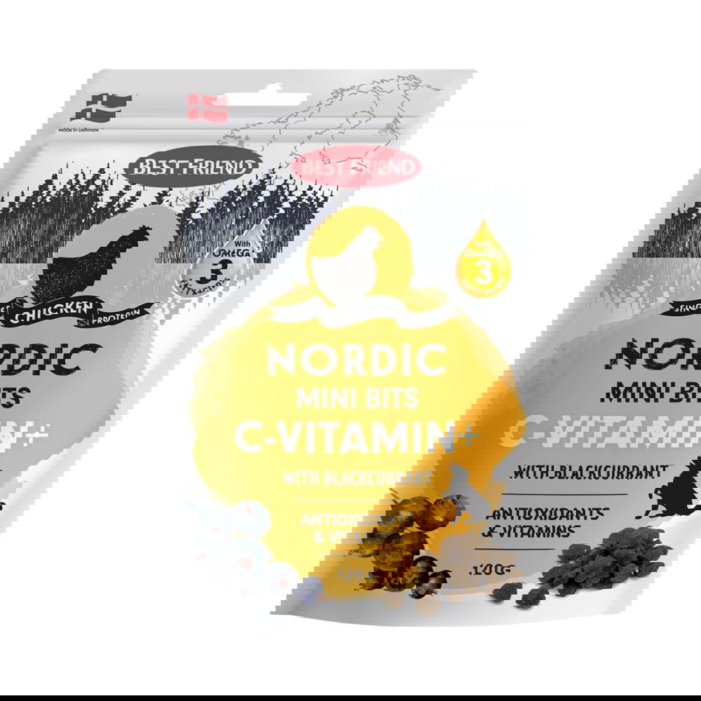Kanamakupala Nordic Mini Bits C-vitamiini 120 g