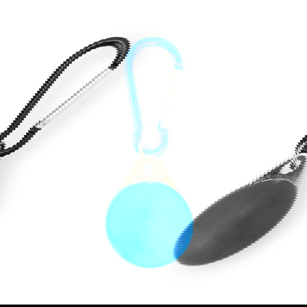 Active Canis vilkkuvalo karabiinilukolla (Sininen)