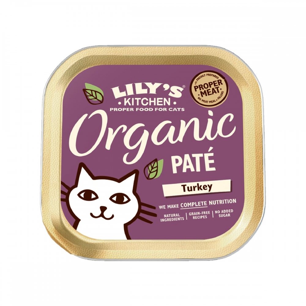 Lily&apos;s Kitchen Cat Organic kalkkuna 85 g