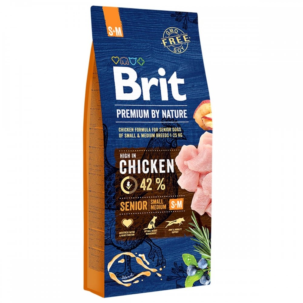 Brit Premium by Nature Senior S+M 15 kg (15 kg)