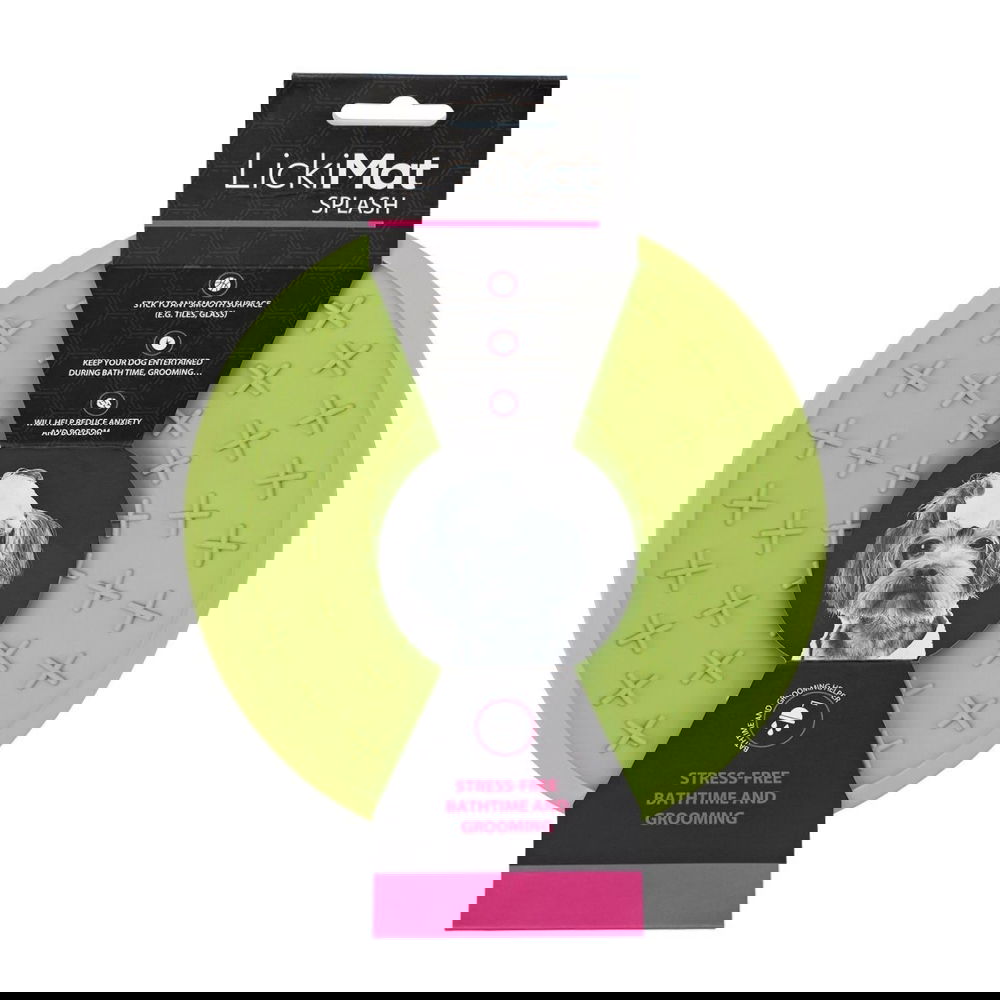 LickiMat Splash koiran nuolumatto, vihreä