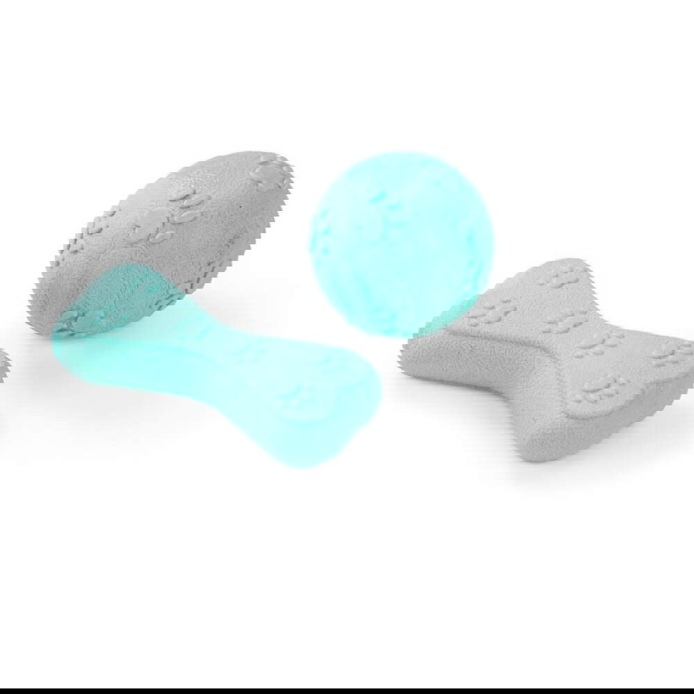 Little&Bigger Puppy Basics luu+pallo 2 kpl (Turkoosi)