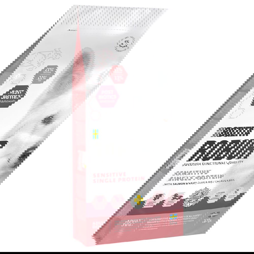 Bozita Robur Adult Sensitive Single Salmon (12 kg)