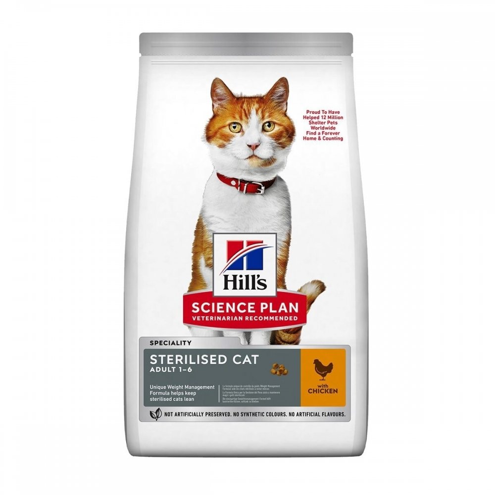 Hill&apos;s Science Plan Cat Adult Sterilised Chicken (1,5 kg)
