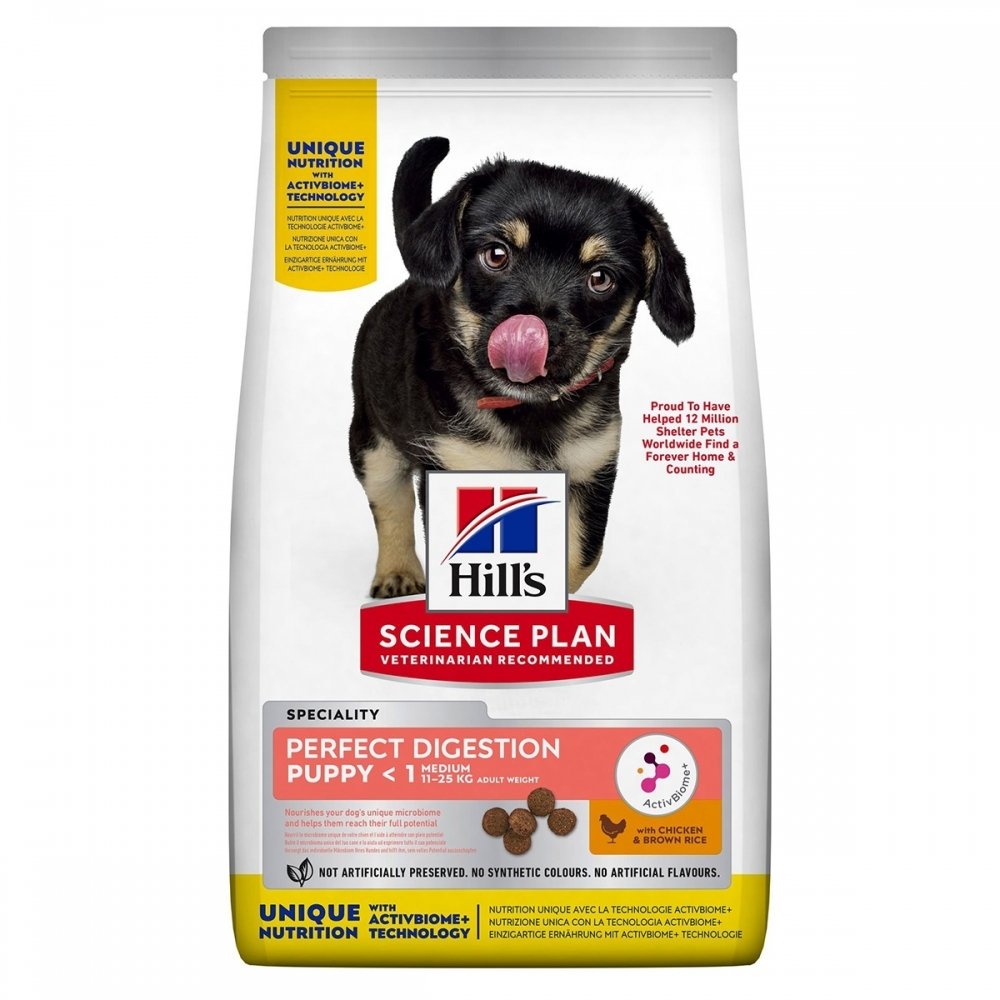 Hill&apos;s Science Plan Puppy Medium Perfect Digestion Chicken (12 kg)