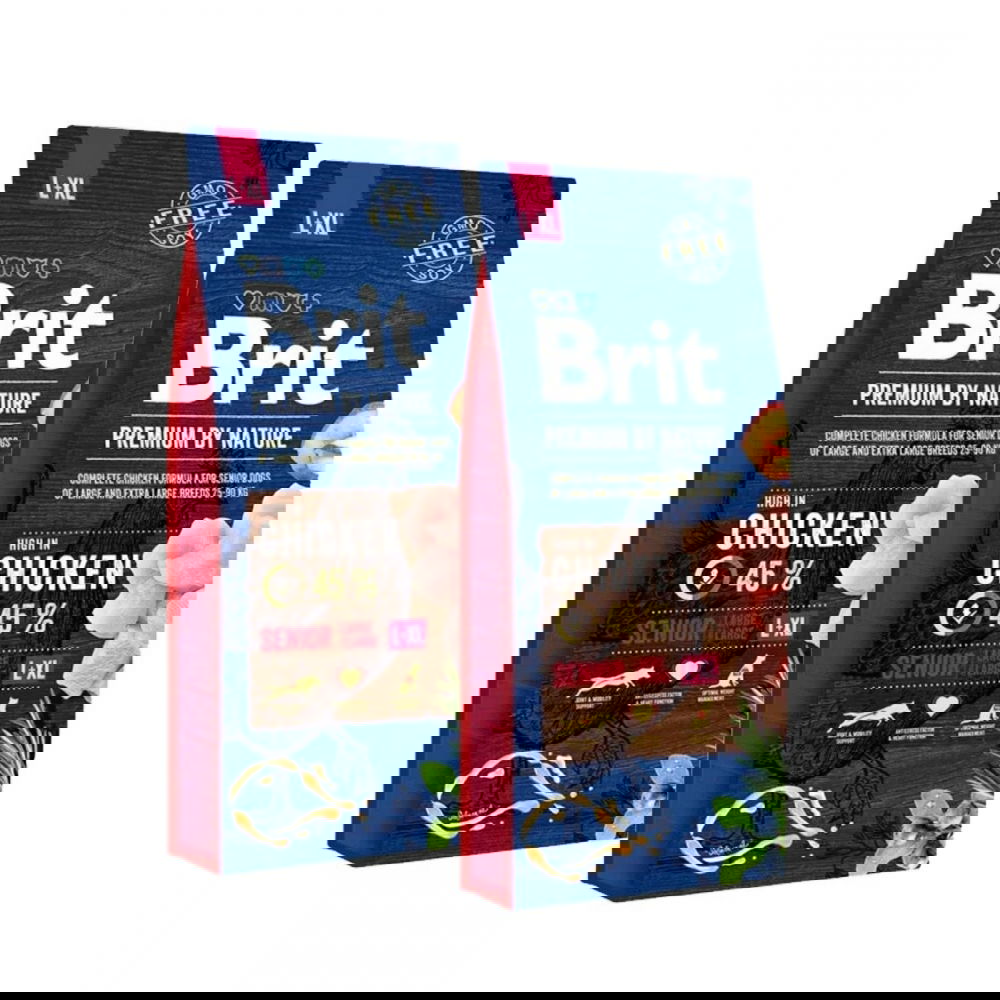 Brit Premium By Nature Senior L-XL 2x15 kg