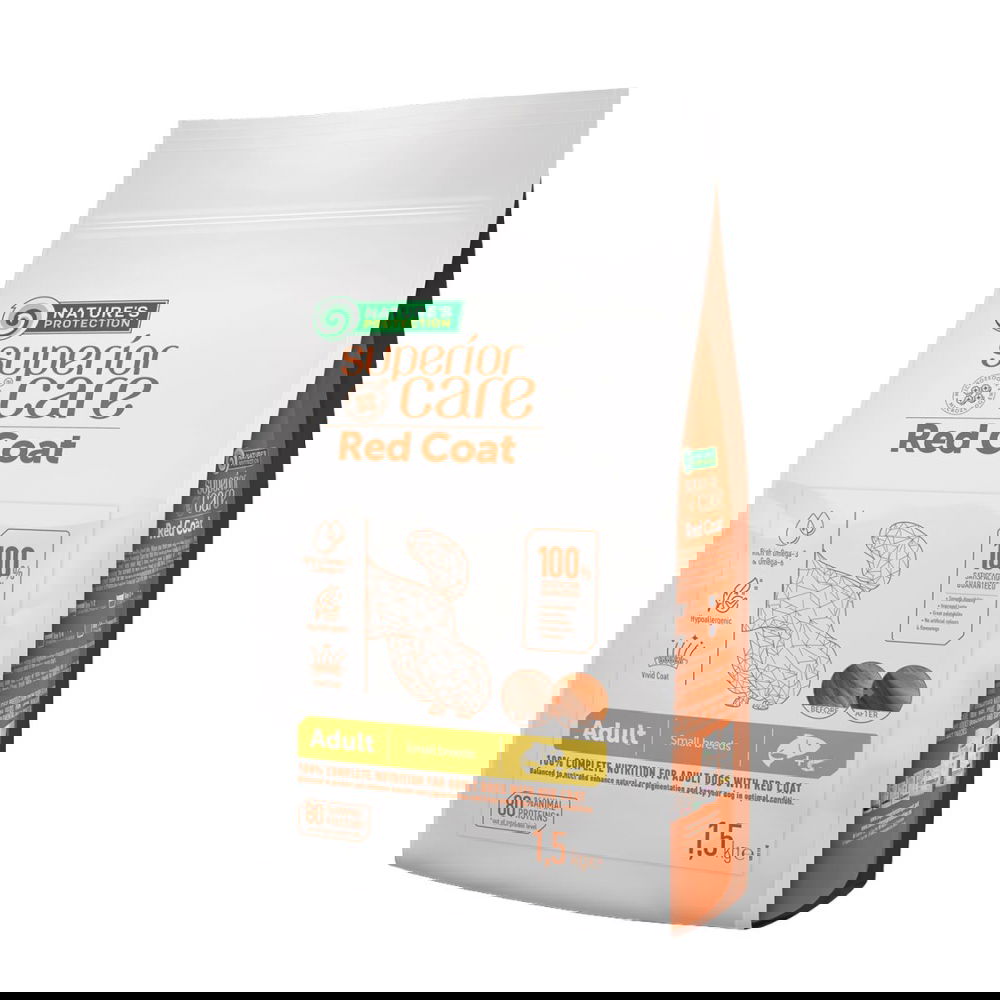 Nature&apos;s Protection Superior Care Red Coat Lohi Adult Small (1,5 kg)
