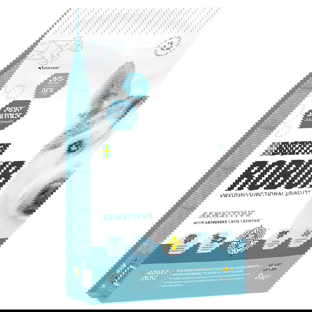 Bozita Robur Adult Sensitive Reindeer (3 kg)