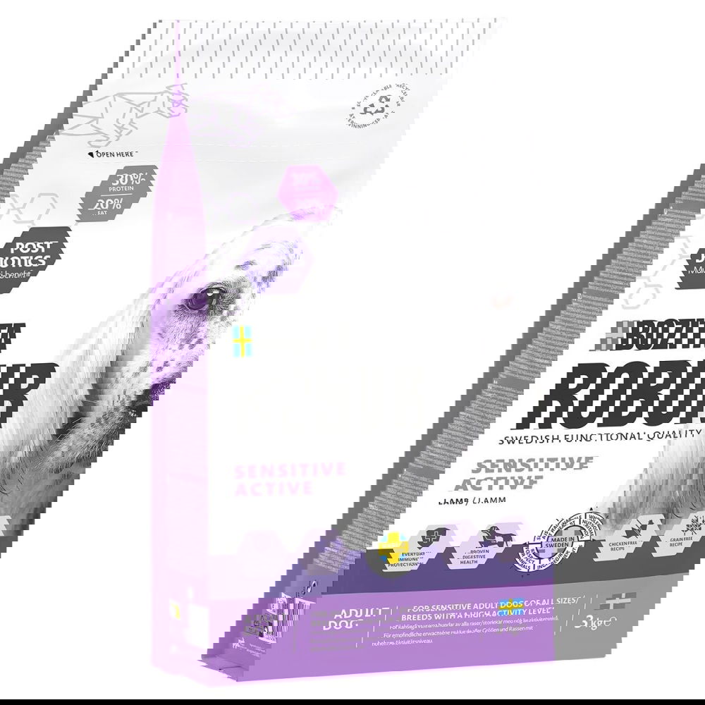 Bozita Robur Sensitive Grain Free Active (3 kg)