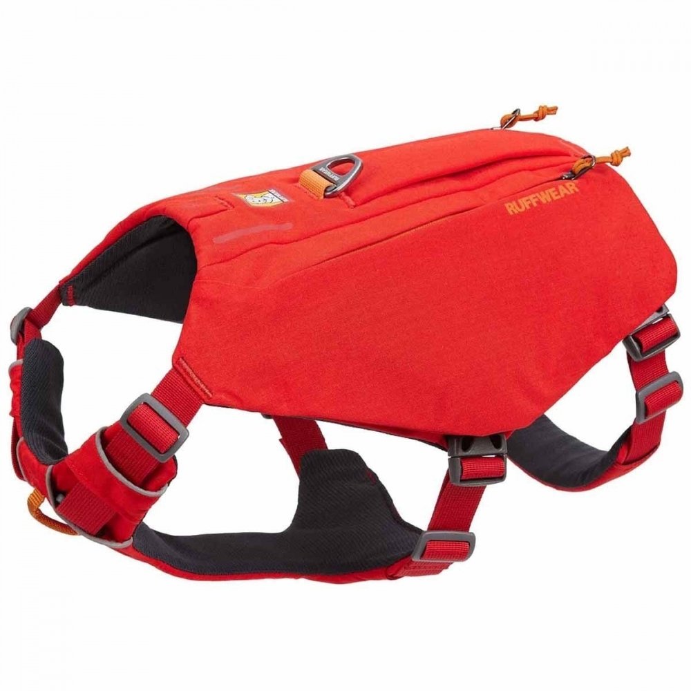 Ruffwear Switchbak -koiran valjaat, punainen (XS)