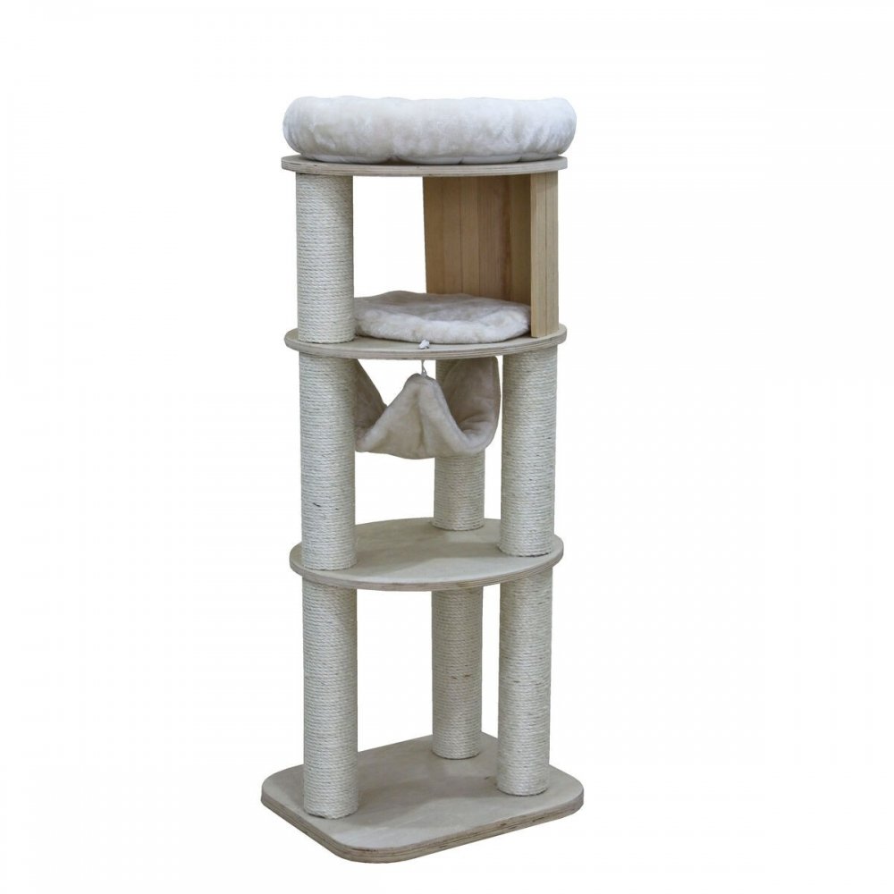 Kissan raapimispuu Basic Lodge 123cm