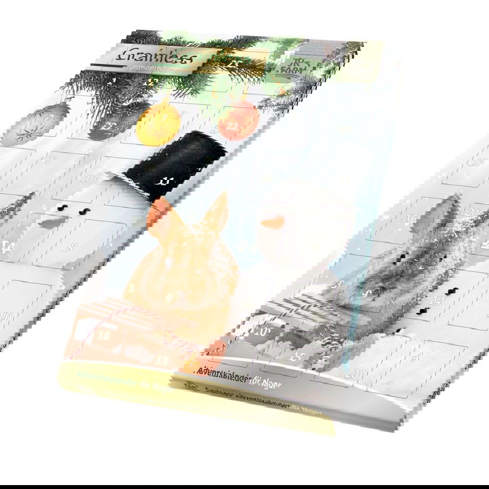 Jyrsijän ja kanin joulukalenteri viljaton, JR Farm