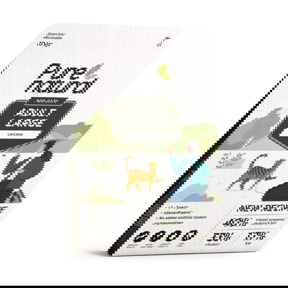 Purenatural Cat Adult Large Chicken (10 kg)