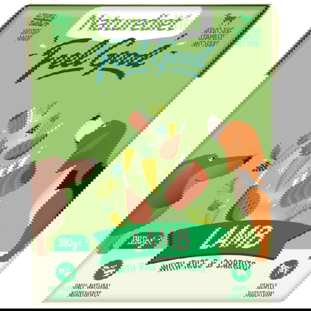 Naturediet Feel Good lammas (390 grammaa)