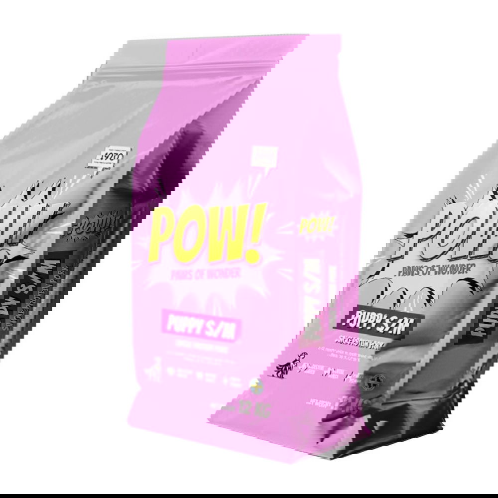 POW! Dog Puppy S/M Pork (12 kg)