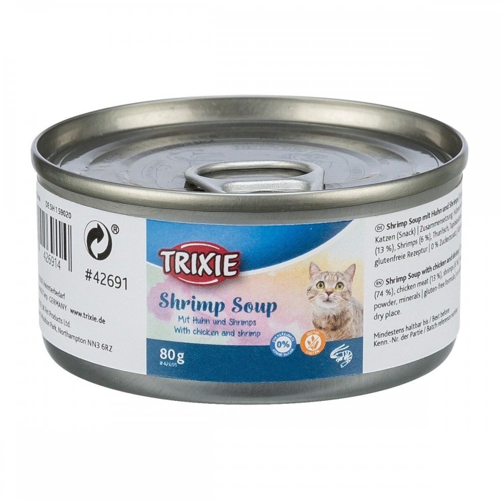 Katkarapu-kanakeitto kissalle Trixie 80 g