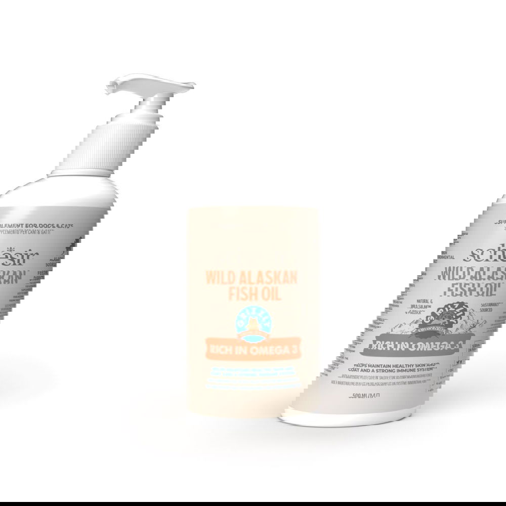 Kalaöljy koiralle Schesir Wild Alaska (500 ml)