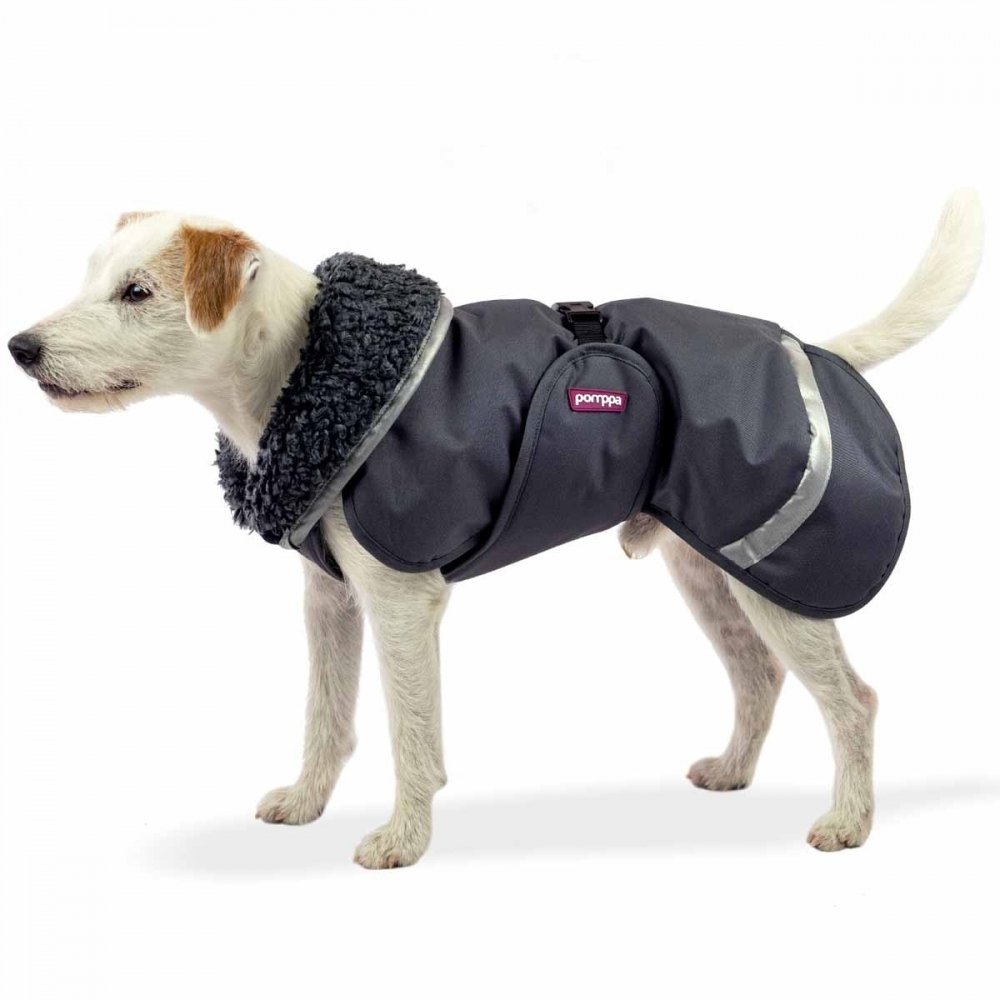 ToppaPomppa-koiran takki Grafiitti (31 cm)