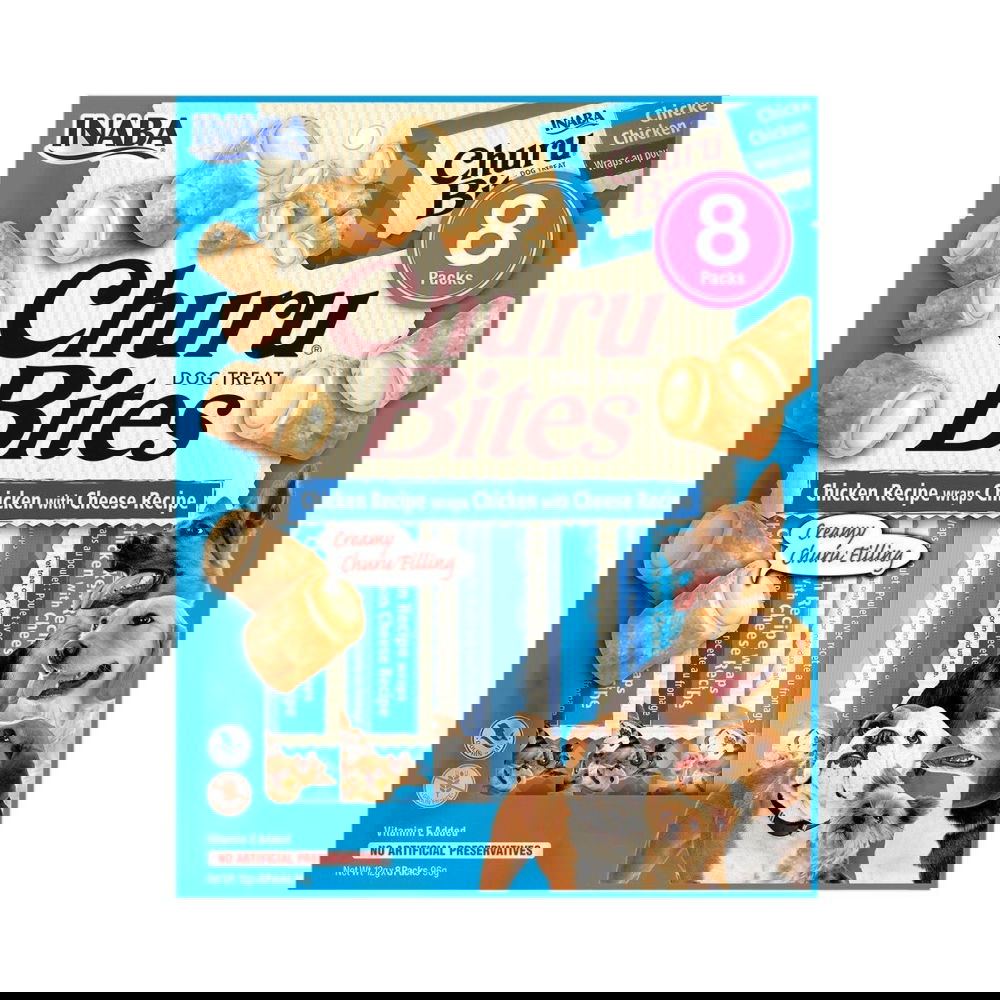 Churu koiran herkut, kana-juusto 8 kpl