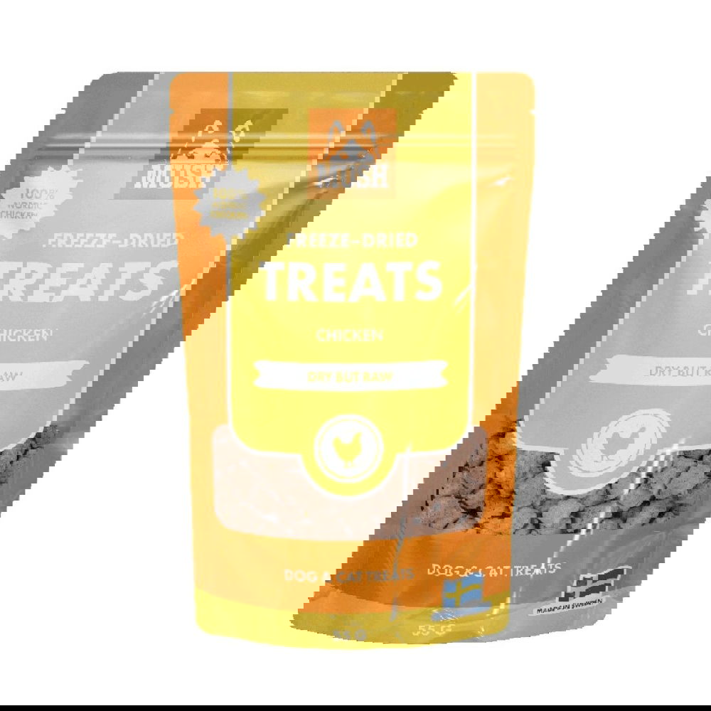 MUSH Freeze-Dried Kana 55 g herkku koiralle