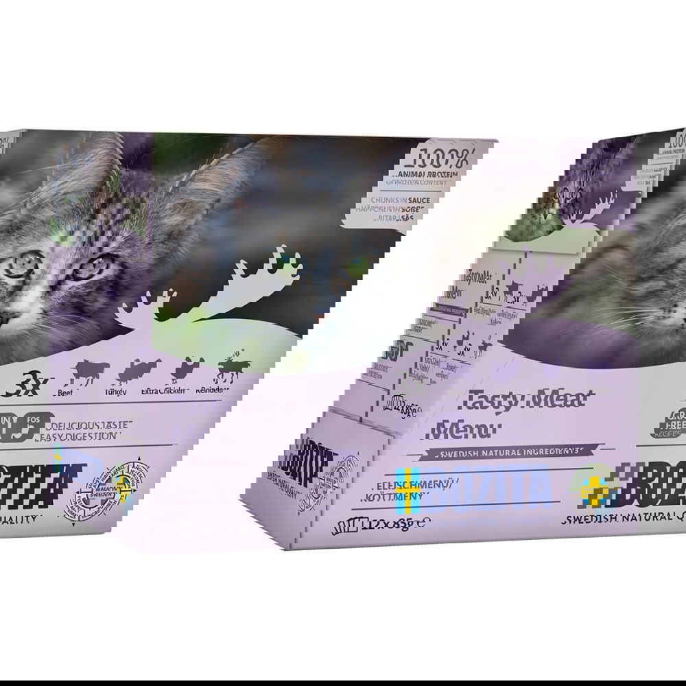 Bozita Feline lihalajitelma multibox 12 x 85g