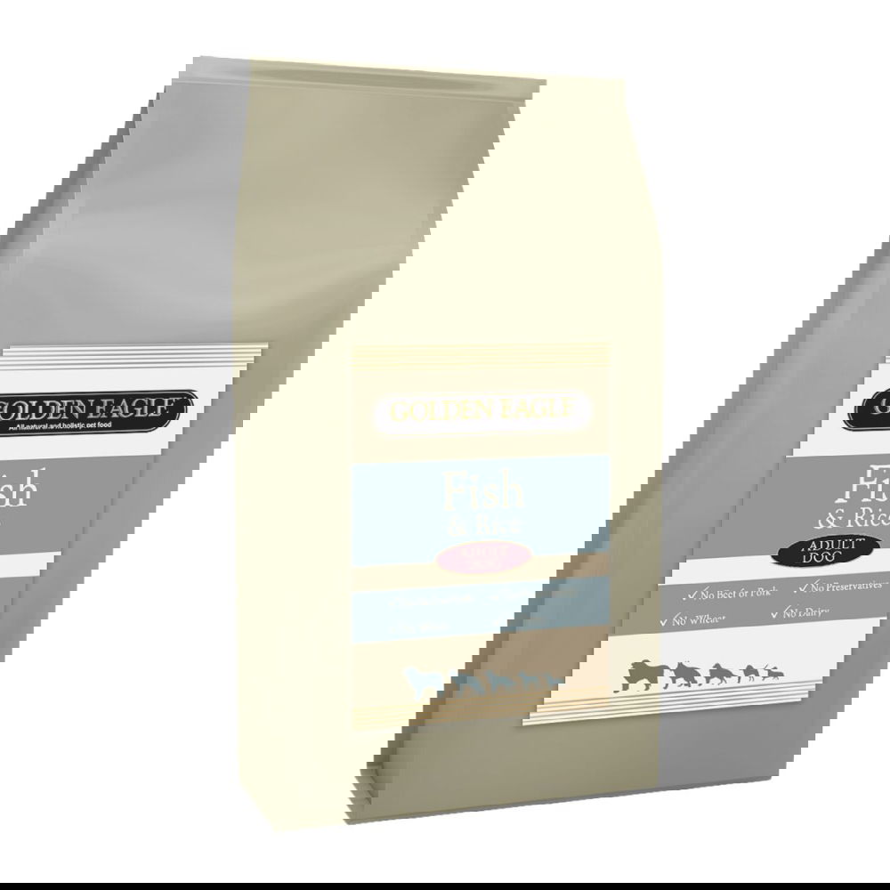 Golden Eagle Naturally Fish & Rice (10 kg)