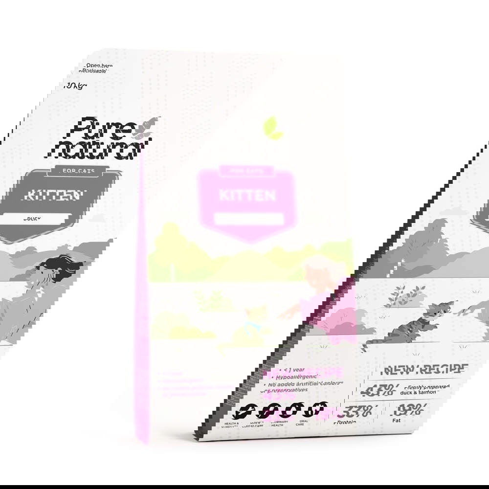 Purenatural Cat Kitten Duck (10 kg)