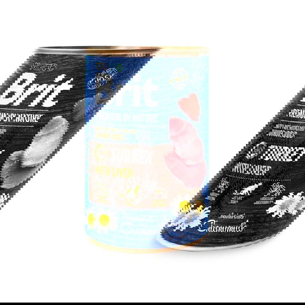 Brit Premium by Nature Dog Kalkkuna & Maksa 400 g