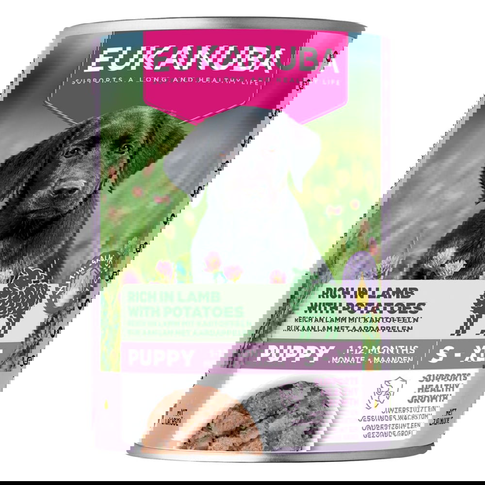 Eukanuba Dog Wet Puppy Lammas & Peruna 400 g Eukanuba Dog Wet Puppy Lammas & Peruna 400 g