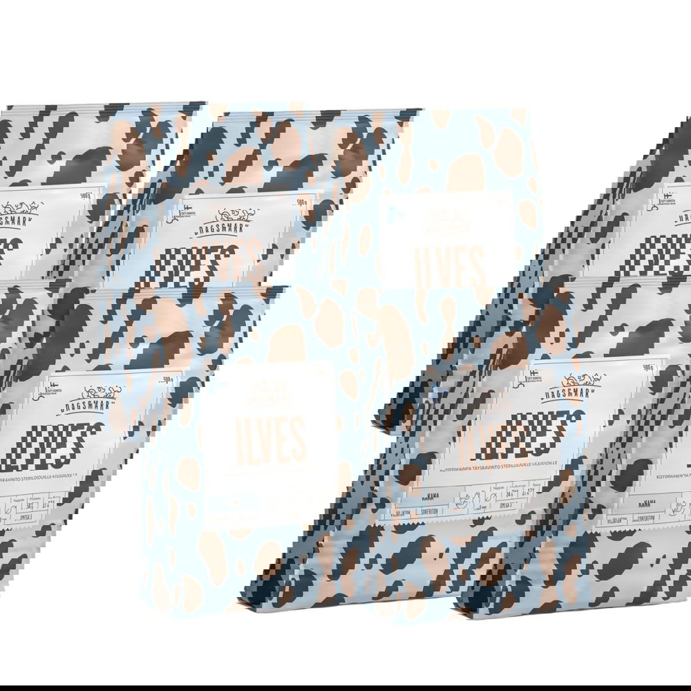 Dagsmark Ilves 4x500 g