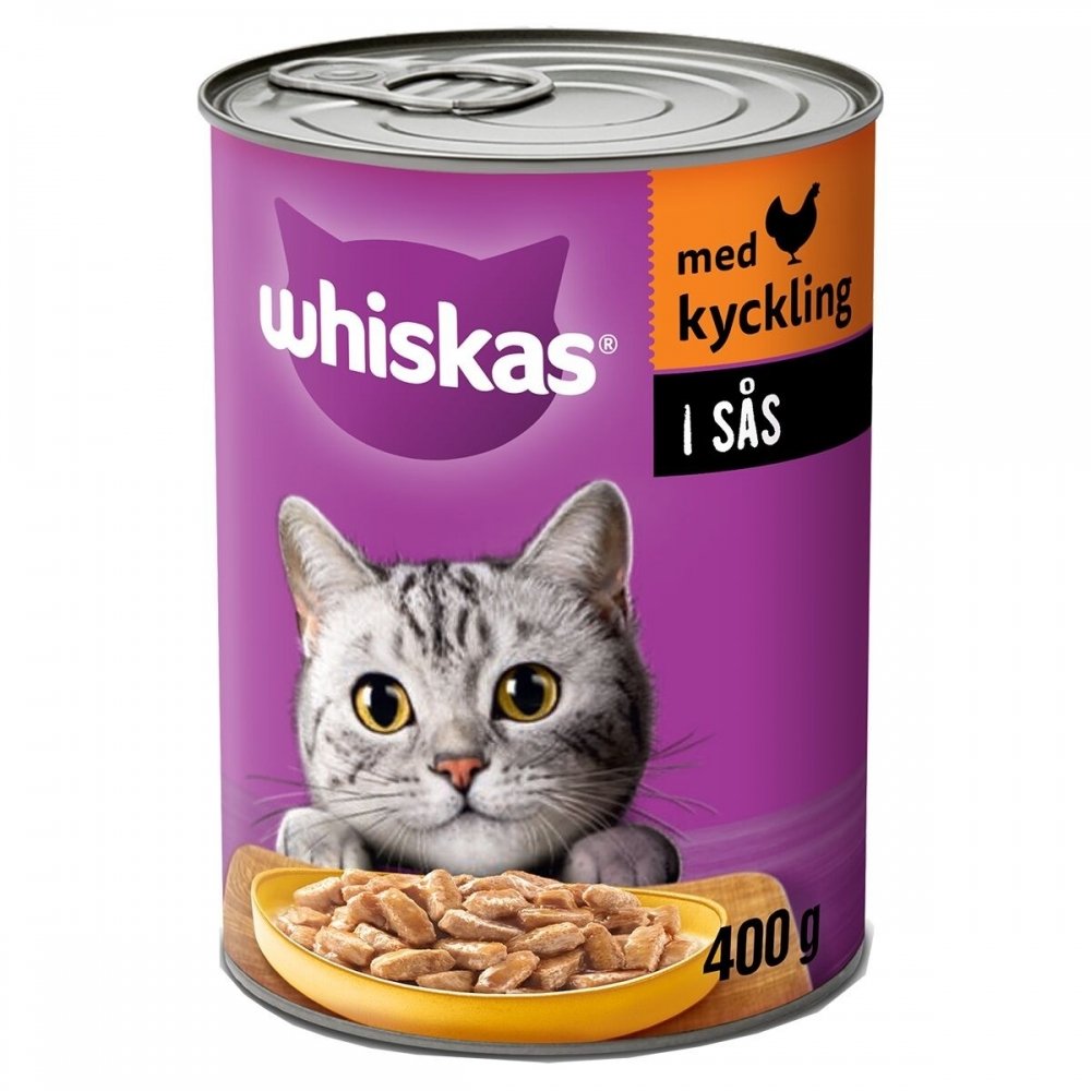 Whiskas kanaa kastikkeessa 400g