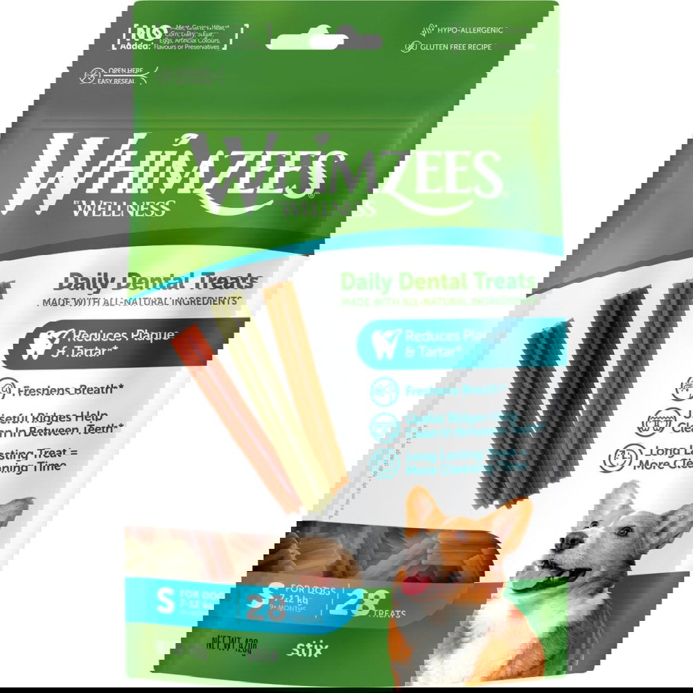 Purutikku Whimzees, S, 28 kpl