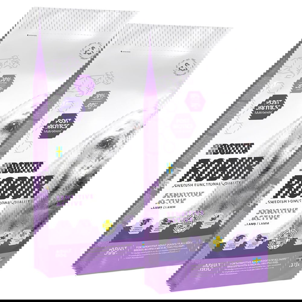 Bozita Robur Sensitive Grain Free Active 2x12 kg