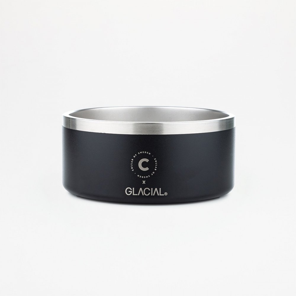 Collar of Sweden teräskuppi liukuesteellä (Musta)