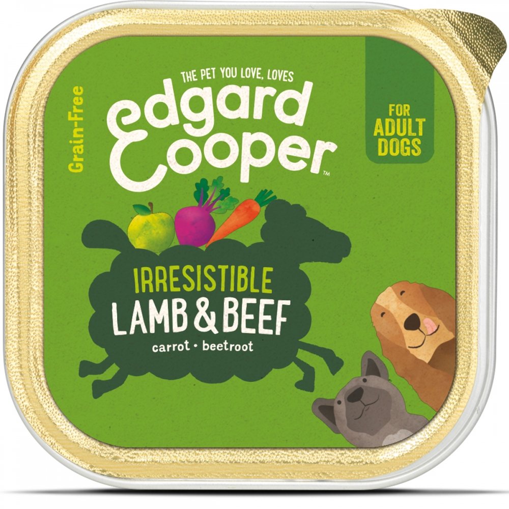 Edgard & Cooper lammas & nauta (150 g) Edgard & Cooper lammas & nauta (150 g)